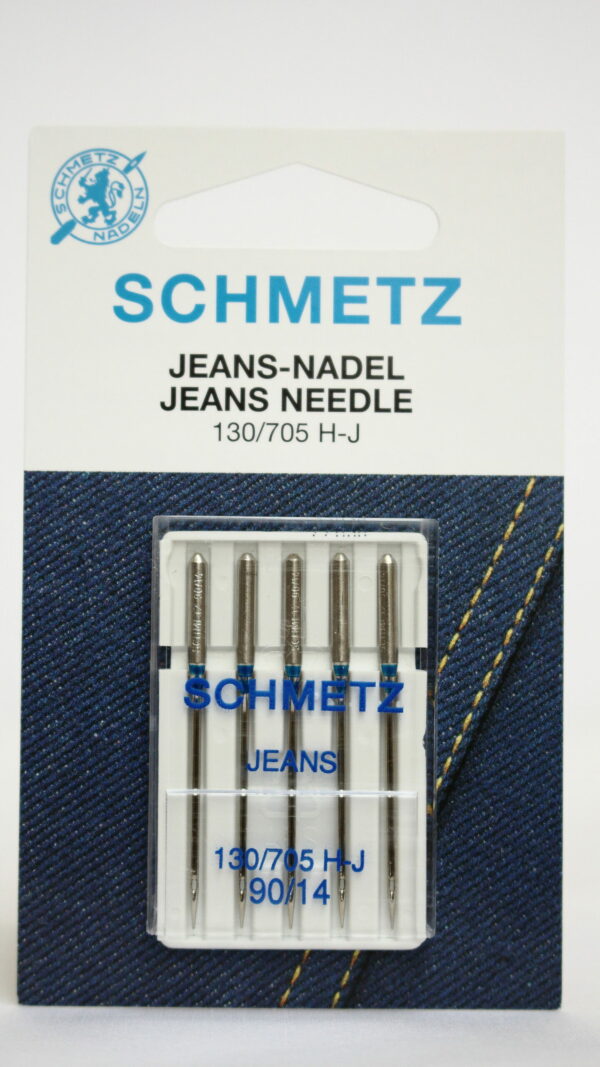 SCHMETZ Jeans-Nähmaschinennadeln, Nadeldicke: 90/14, 130/705 H-J