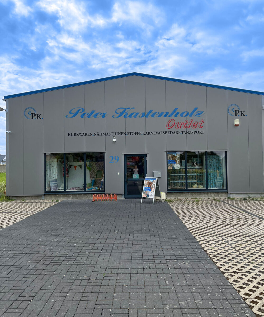 Außenaufnahme des Outlet von Peter Kastenholz in Odendorf bei Bonn